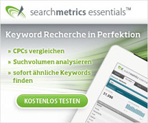 Searchmetrics Essentials - SEO Analyse Tool